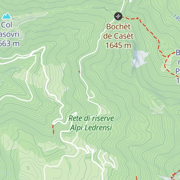 Map of Baita alpini di Tiarno di Sopra