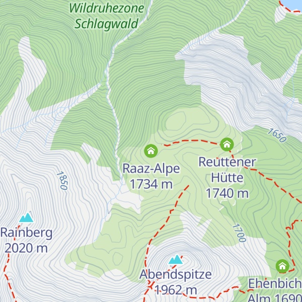 Map of Raaz-Alpe
