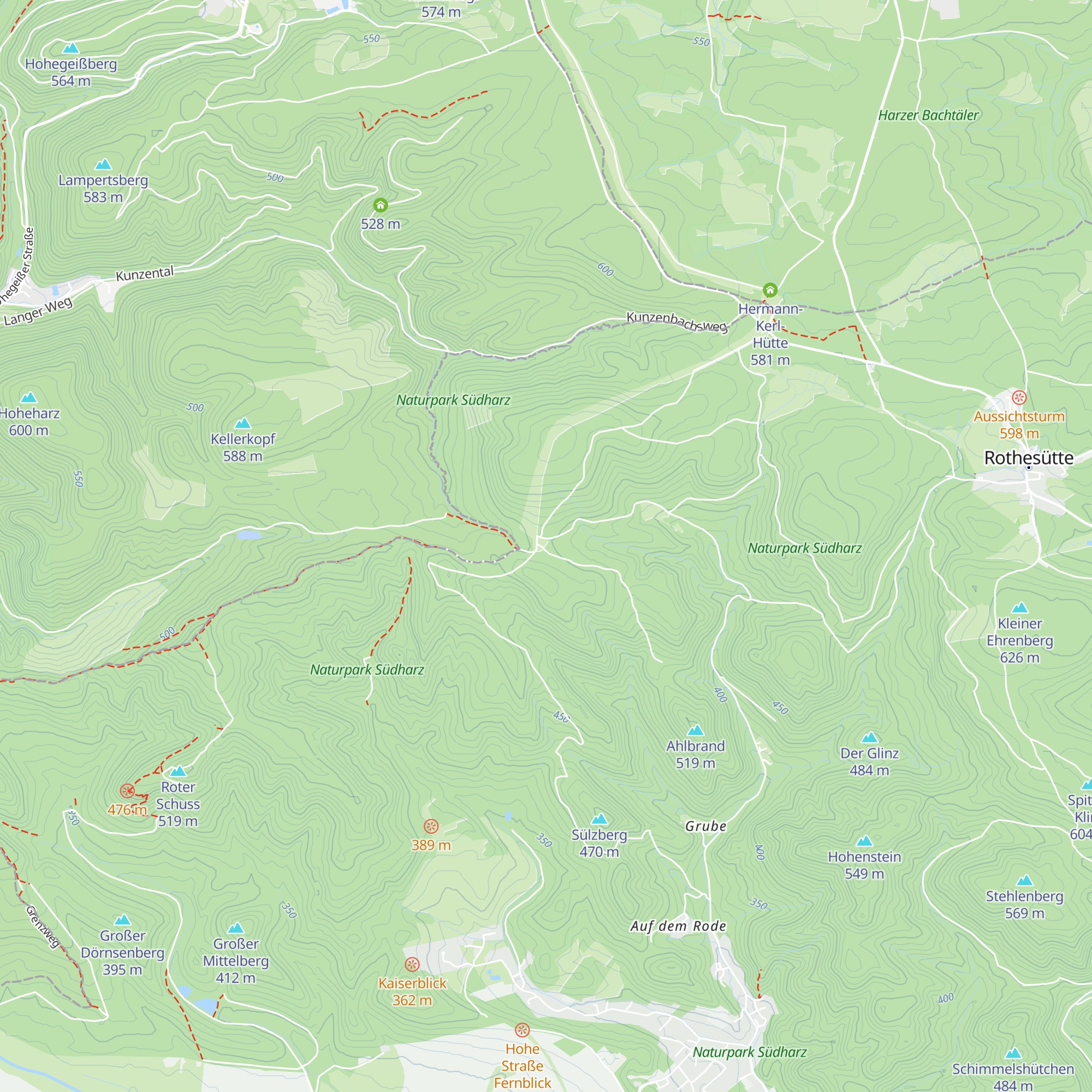 Sülzhayner Hütte map