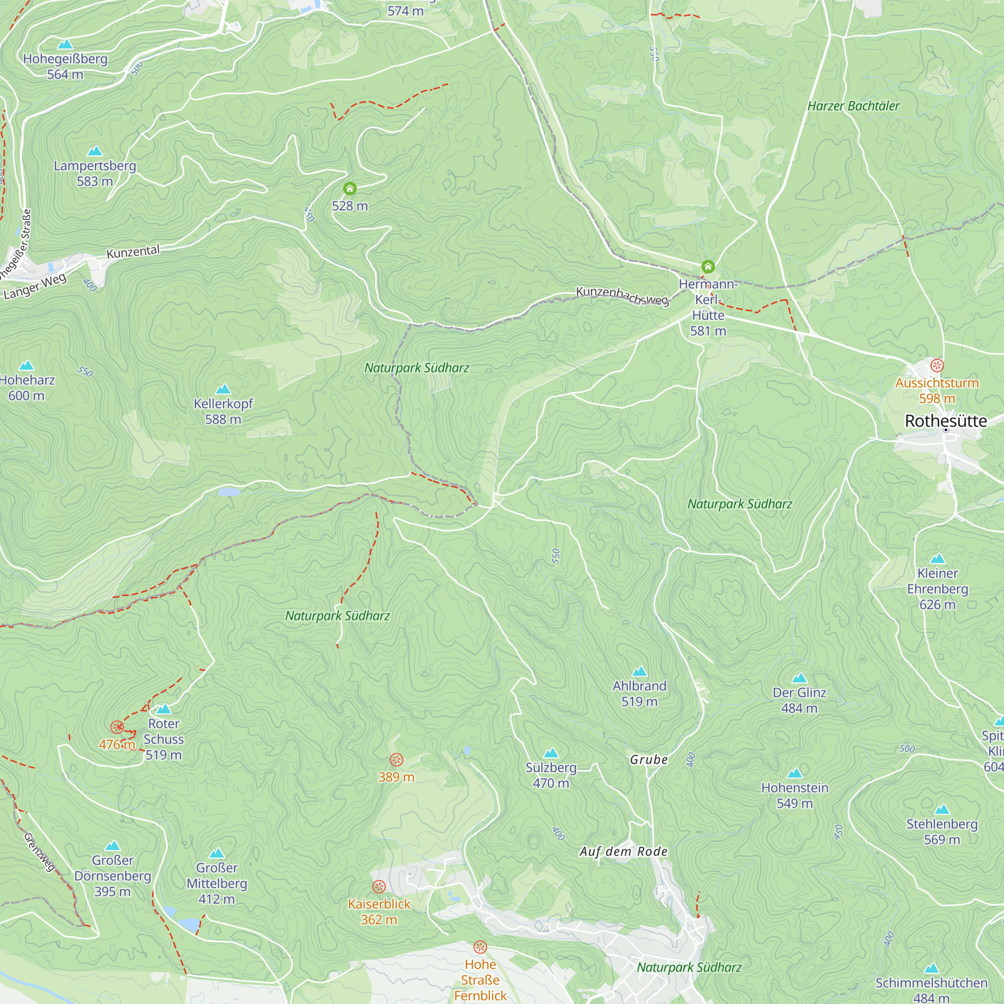 Sülzhayner Hütte map