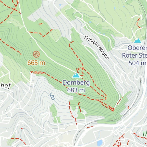 Map of Domberghütte