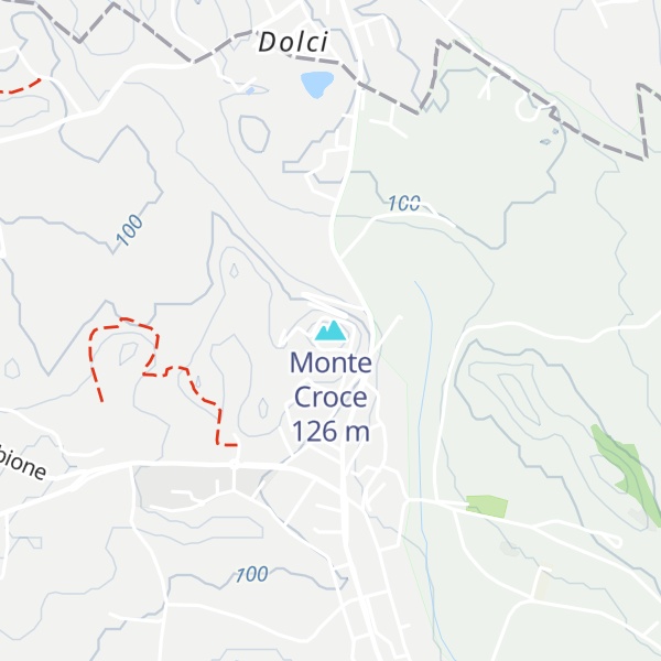 Map of Monte Croce