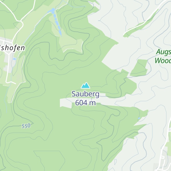 Map of Sauberg