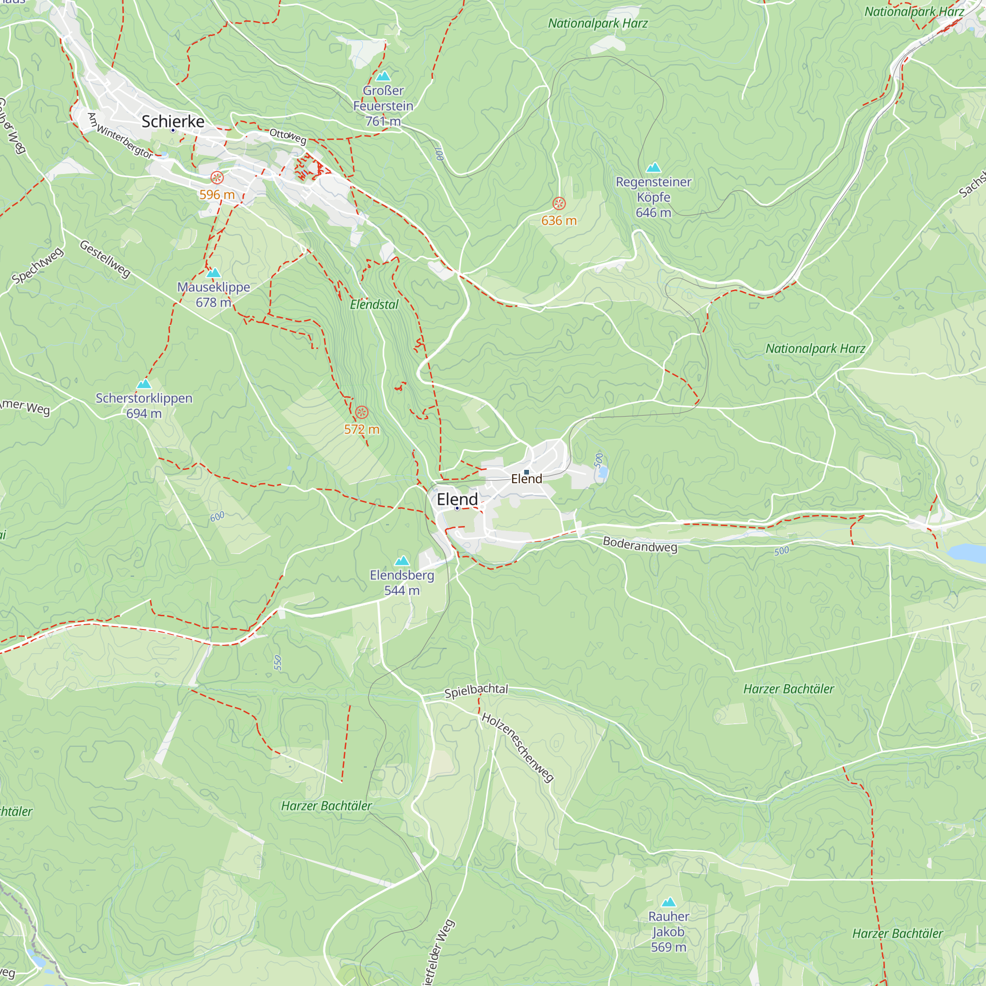 Tourist-Information map