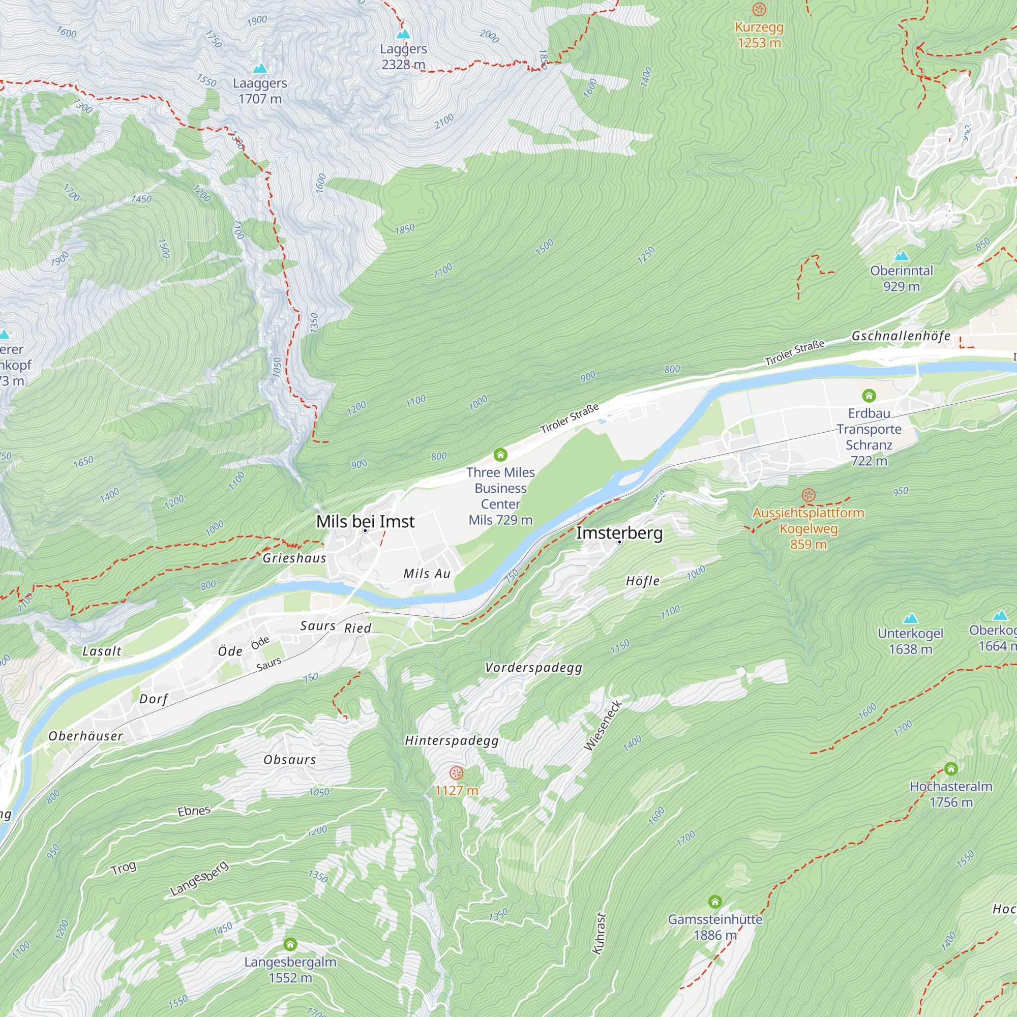 Agrarhütte map