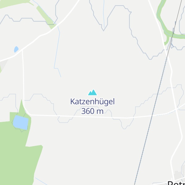 Map of Katzenhügel