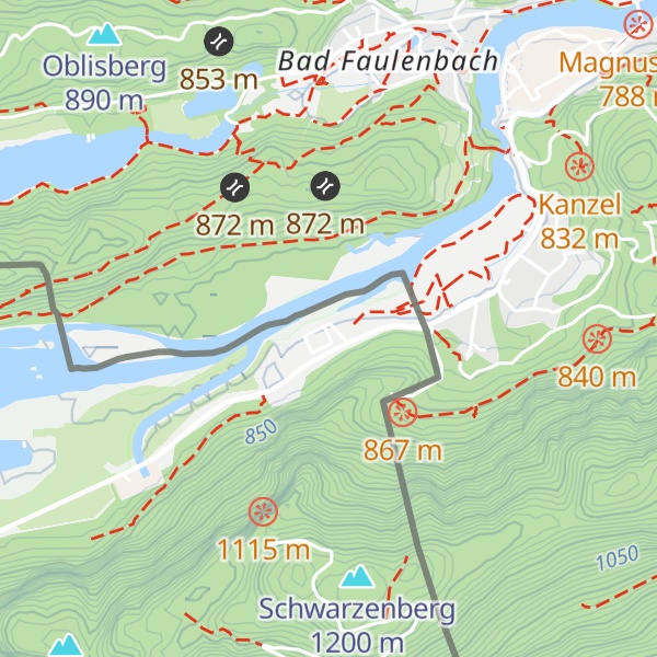Map of Pavillon Blickwinkel