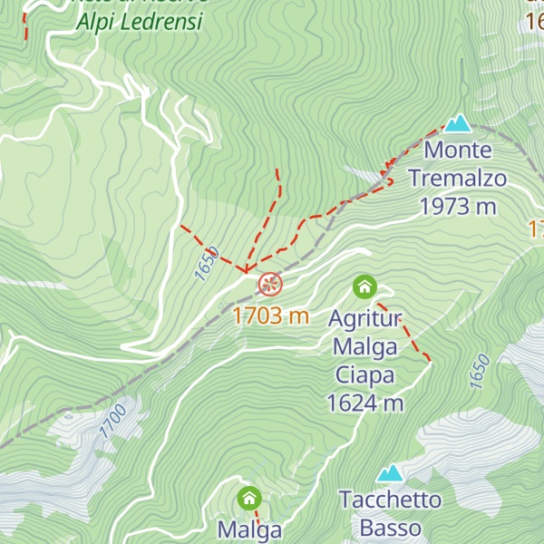 Map of Rifugio Garda