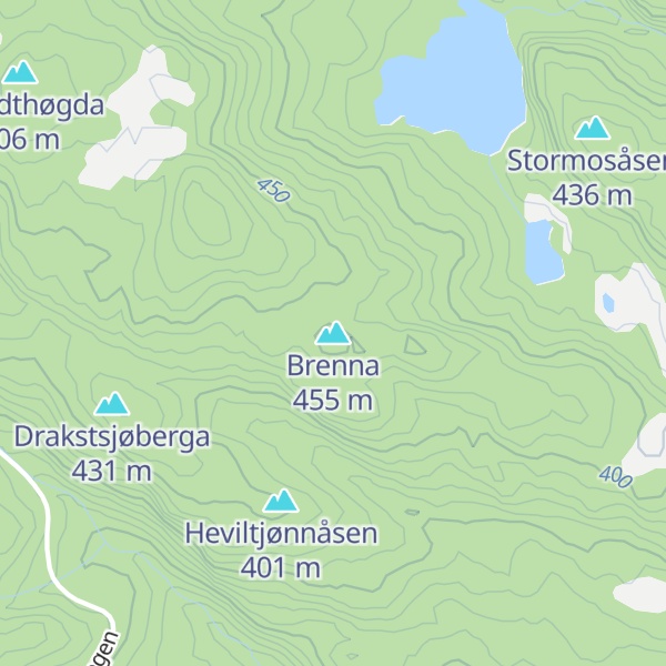 Map of Brenna