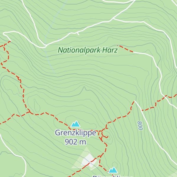 Map of Zippollenklippe