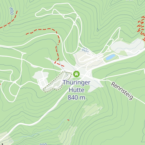 Map of Schutzhütte am Grenzadler