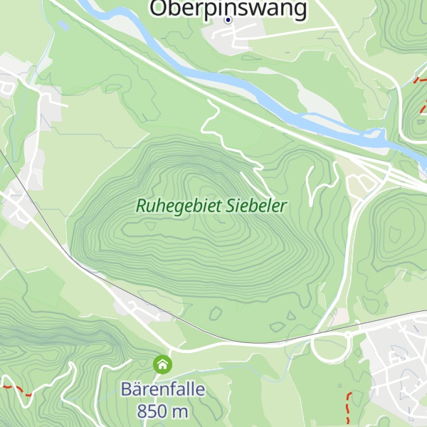 Map of Siebeler