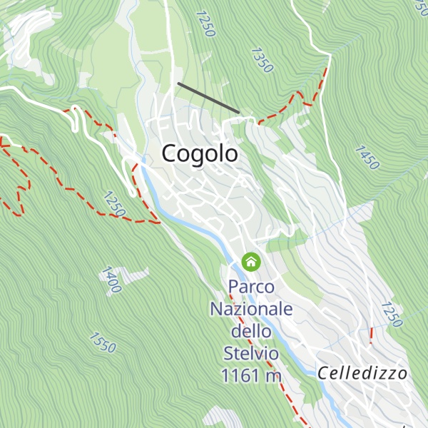 Map of Consorzio Turistico Pejo 3000