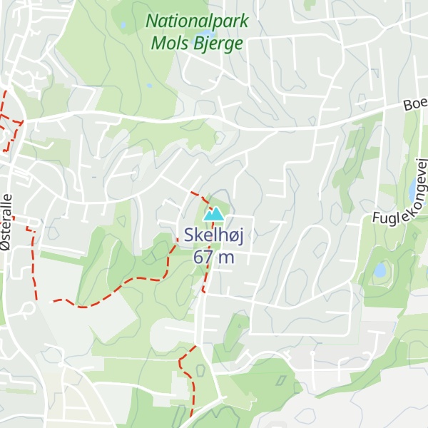 Map of Skelhøj