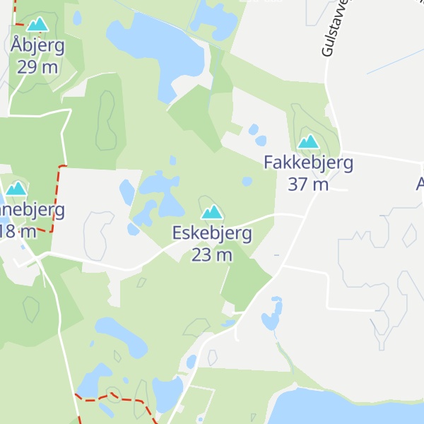 Map of Eskebjerg
