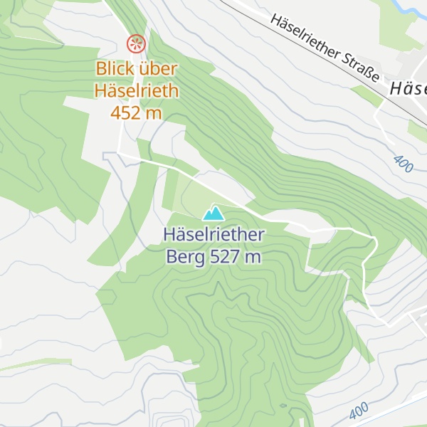 Map of Häselriether Berg
