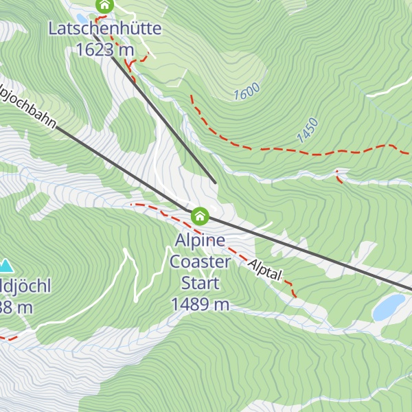 Map of Untermarkter Alm