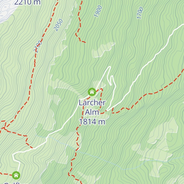 Map of Larcher Alm