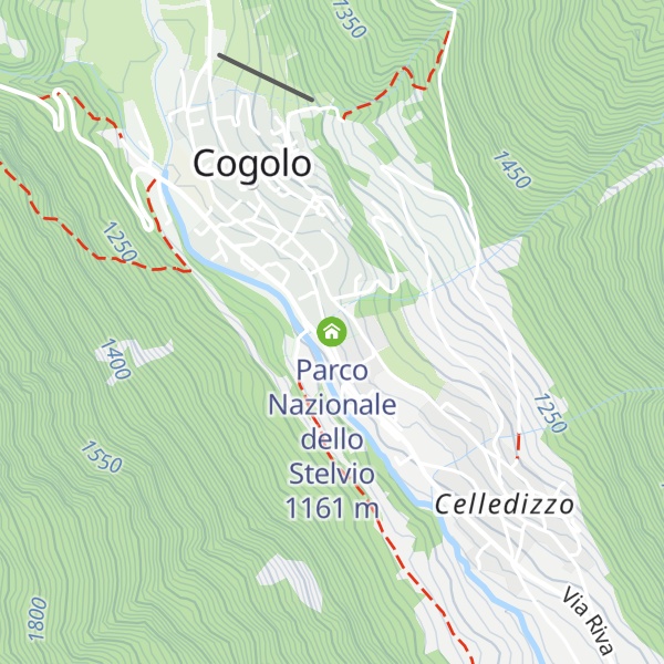 Map of Parco Nazionale dello Stelvio