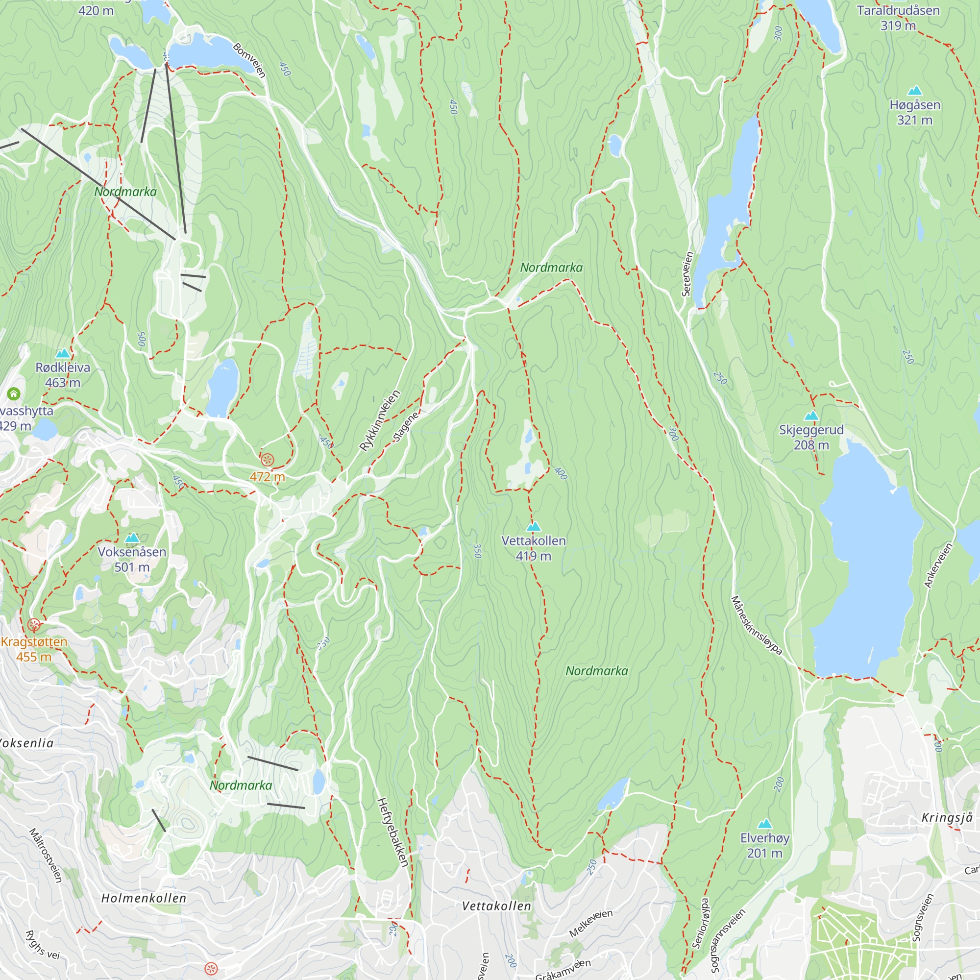 Fuglemyrhytta map