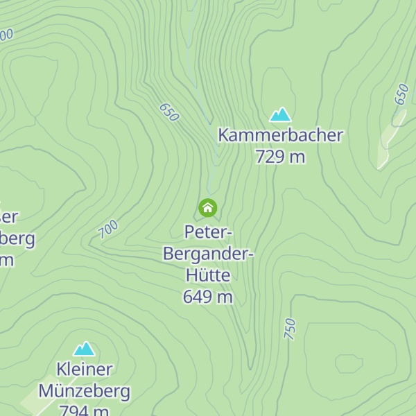 Map of Peter-Bergander-Hütte