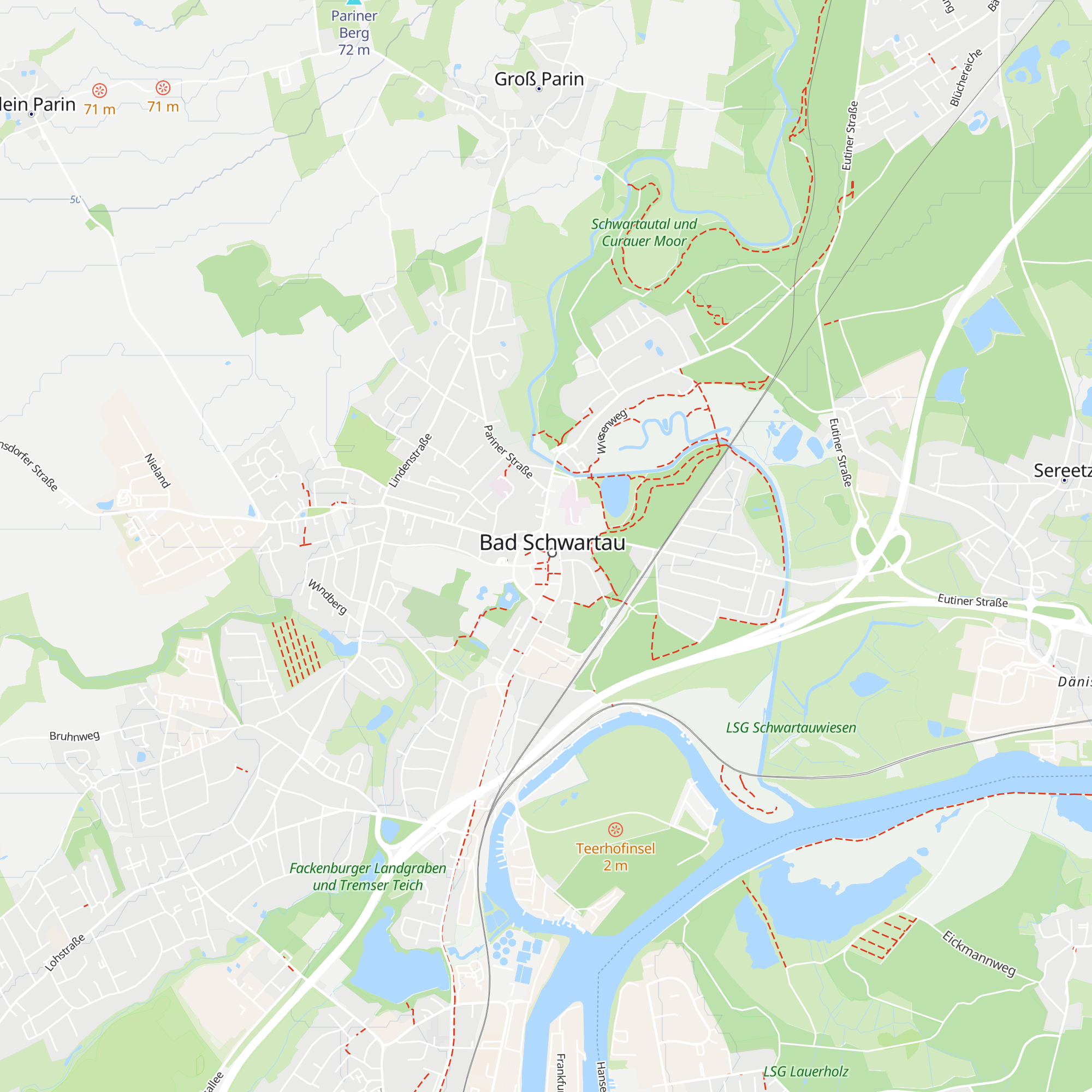 Touristinformation map