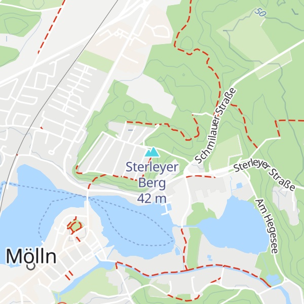 Map of Sterleyer Berg