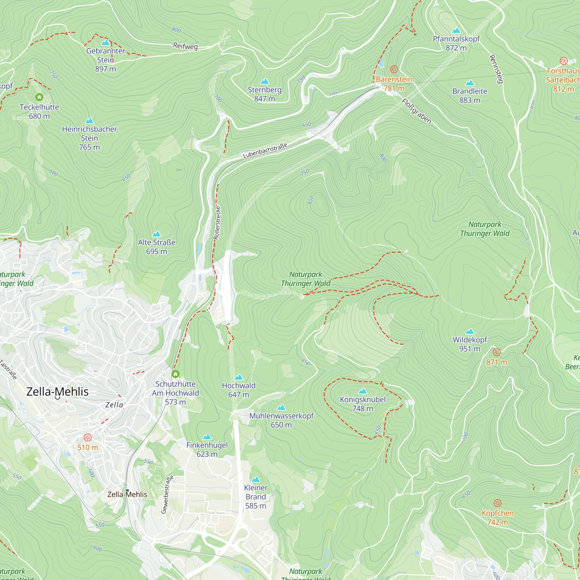 Schneidersgrund map