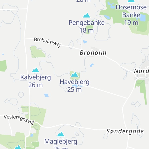 Map of Havebjerg