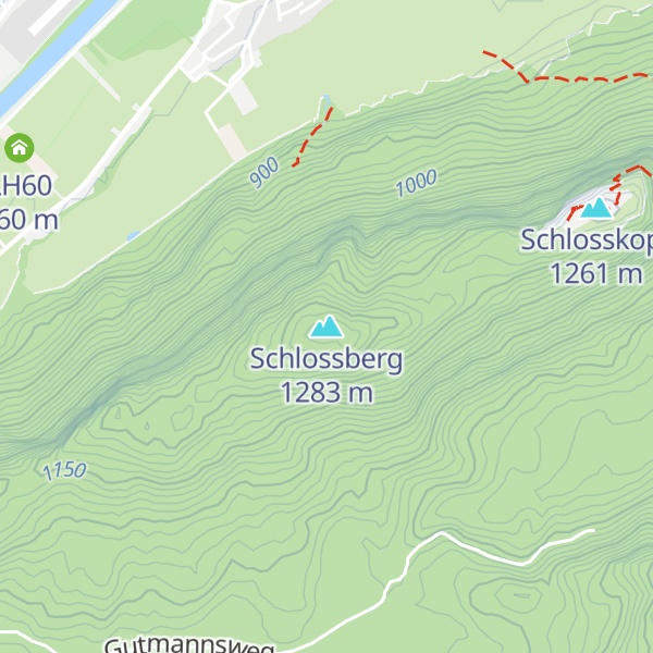 Map of Schlossberg
