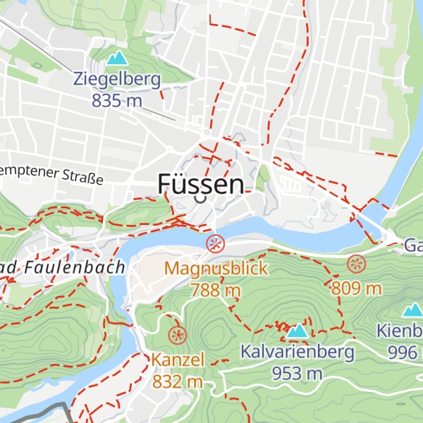 Map of Galgenbühl