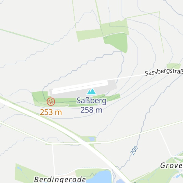 Map of Saßberg