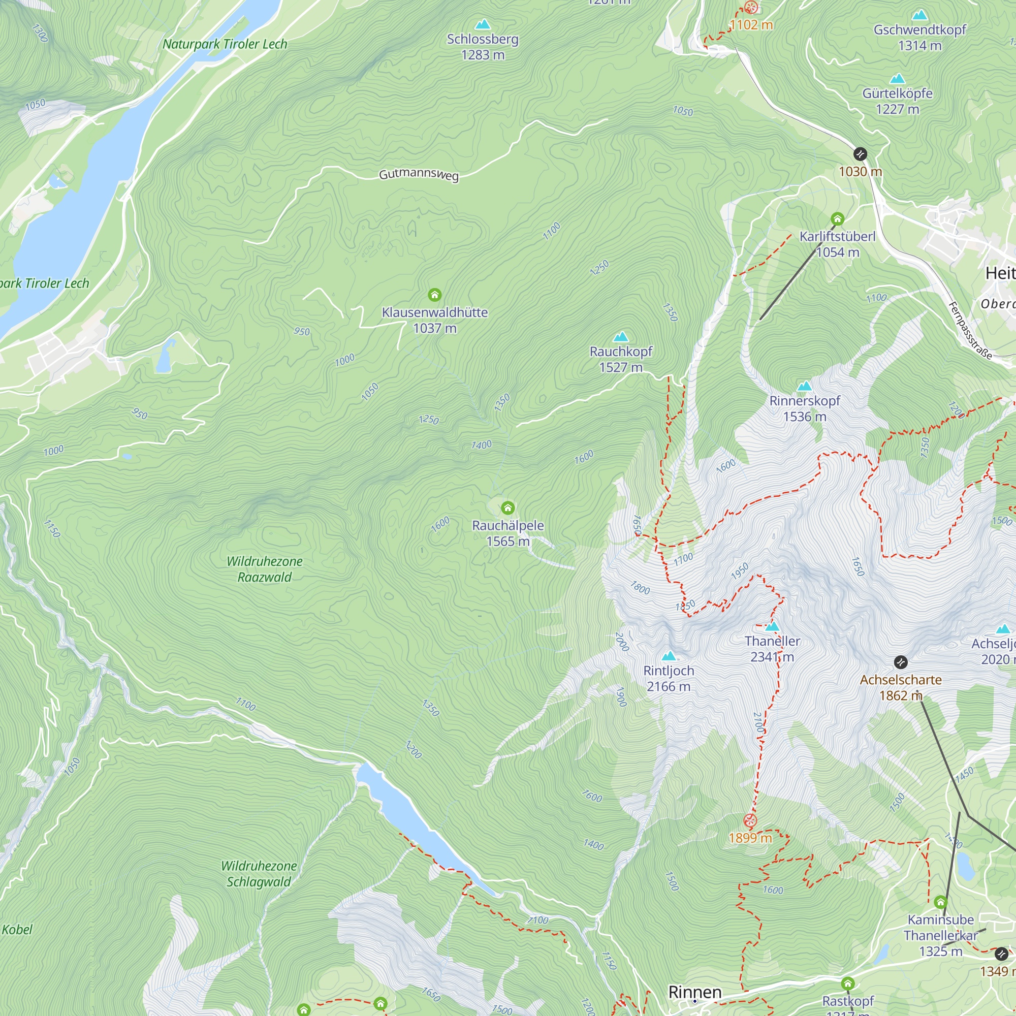 Rauchälpele map