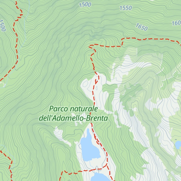 Map of Malga S. Giuliano