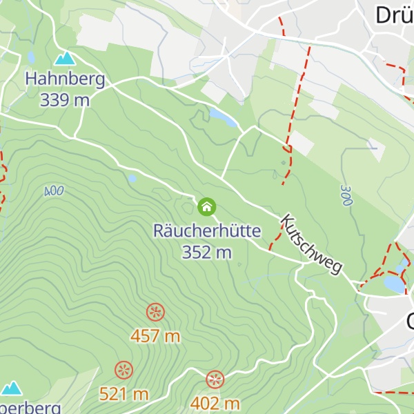 Map of Räucherhütte