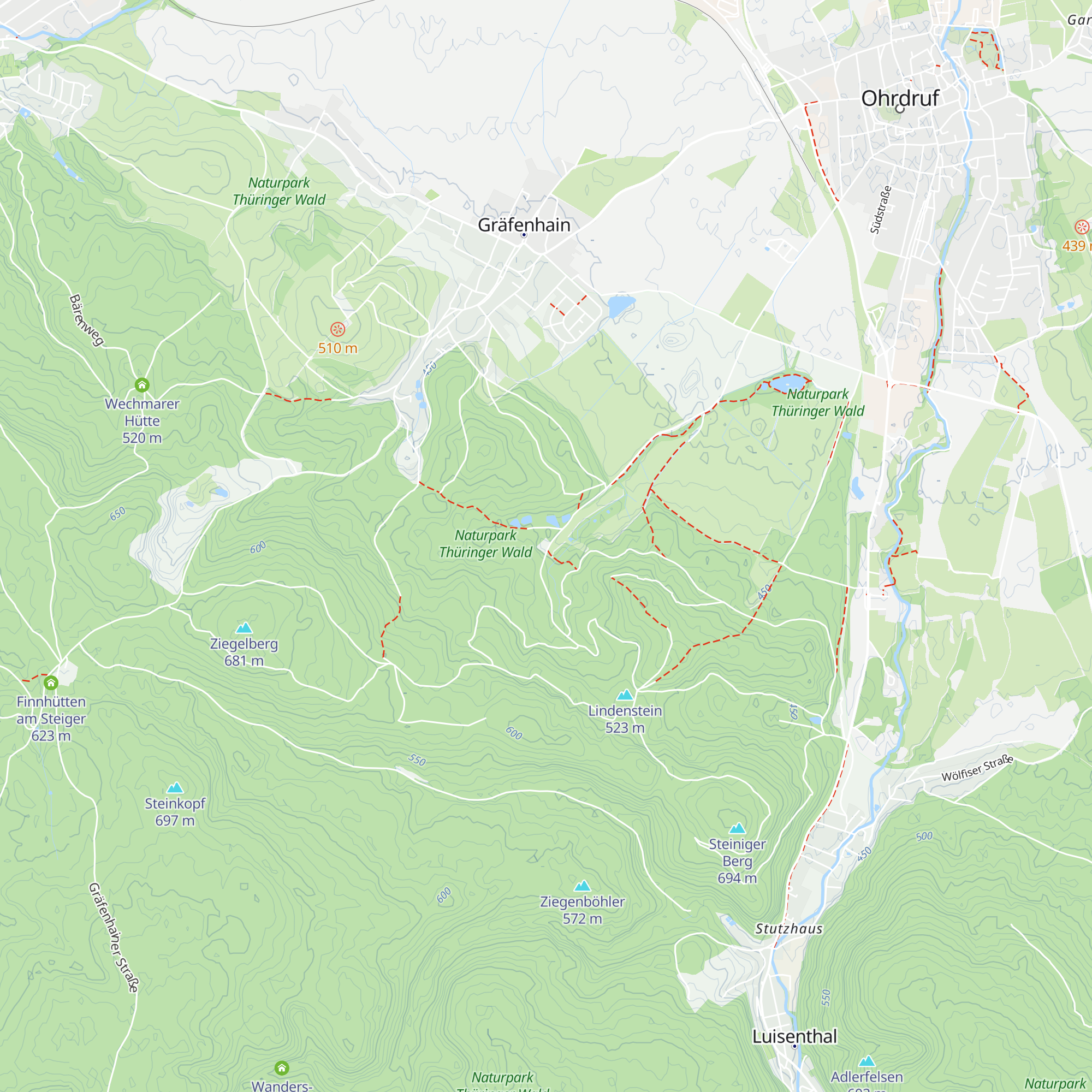Waldgaststätte Scherershütte map