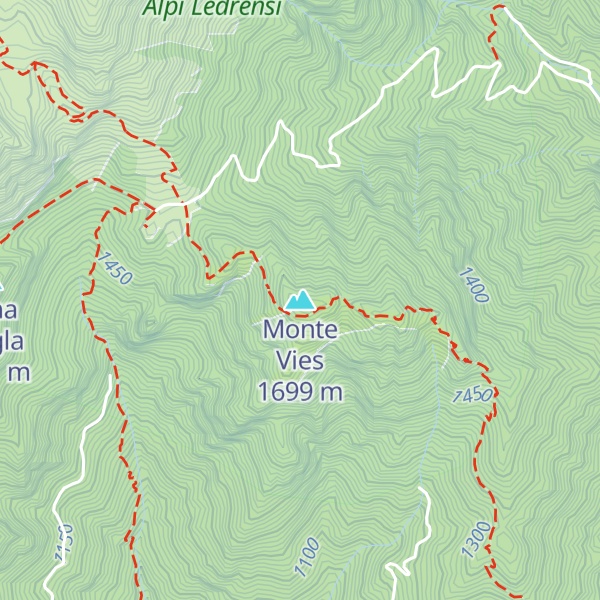 Map of Monte Vies