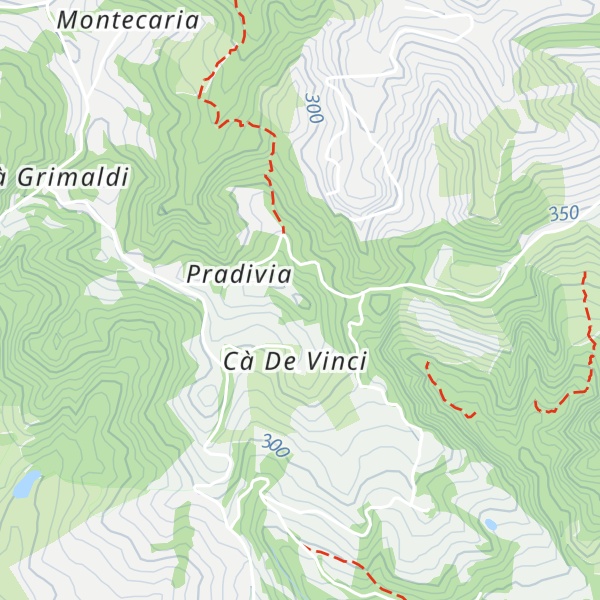 Map of Monte De Vinci