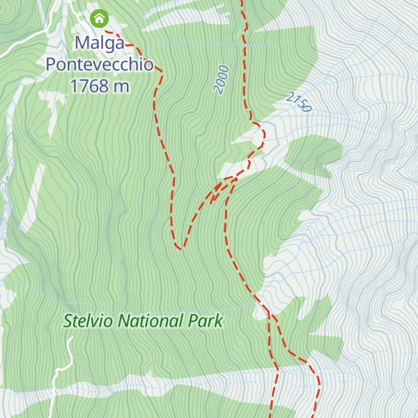 Map of Malga Verdiganana