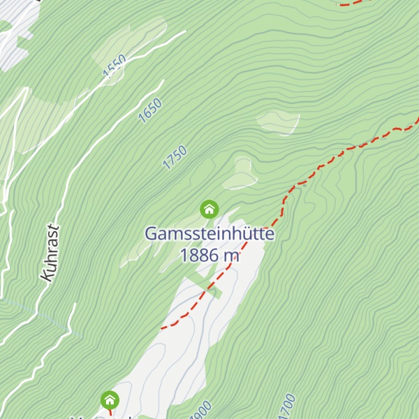 Map of Gamssteinhütte
