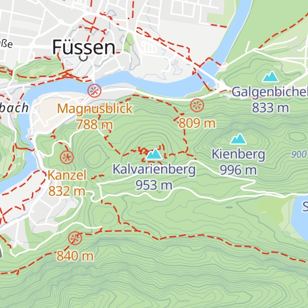 Map of Kalvarienberg