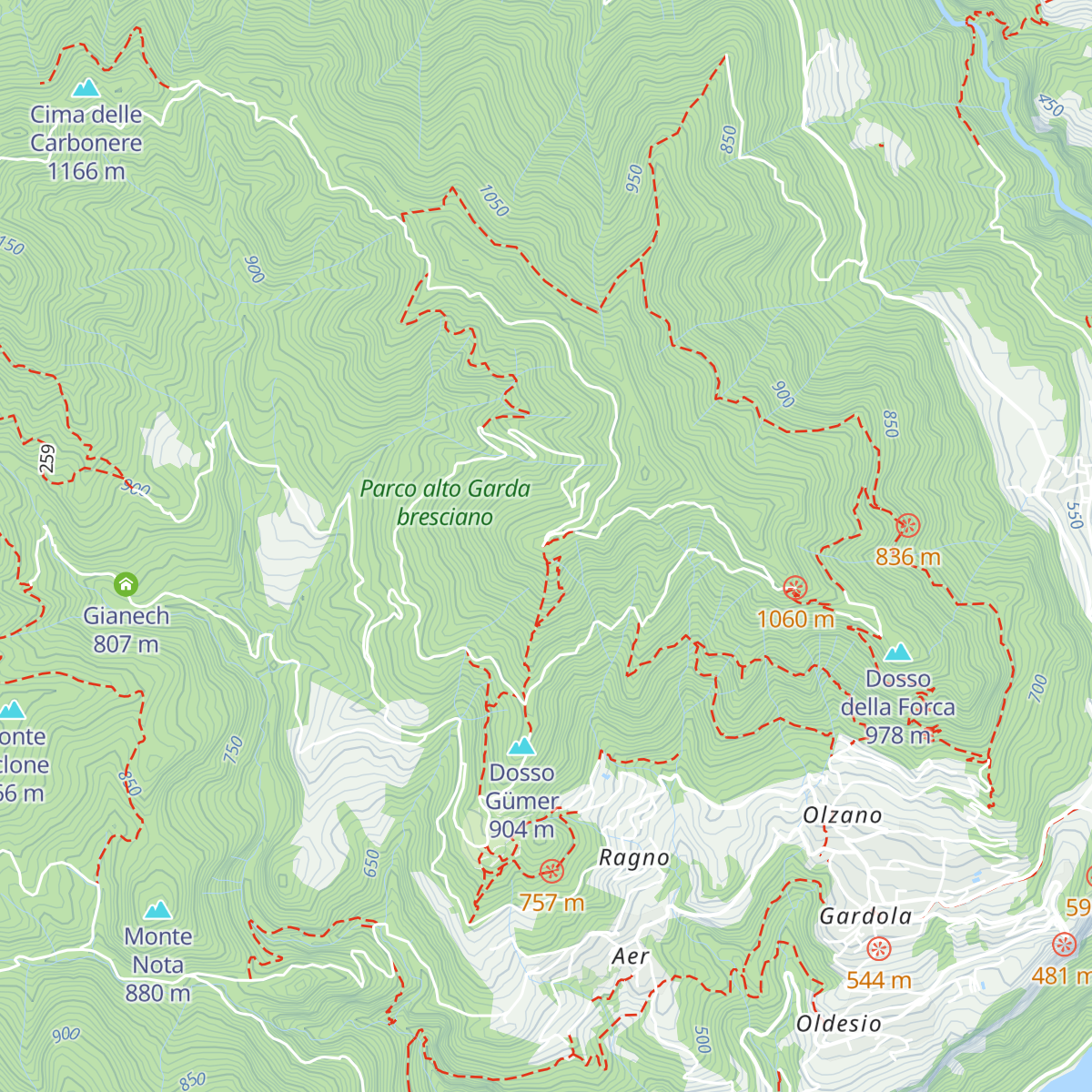Rifugio Cima Piemp map