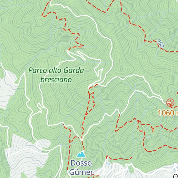 Map of Rifugio Cima Piemp