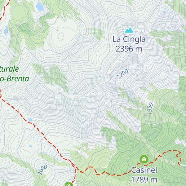 Map of La Costaccia