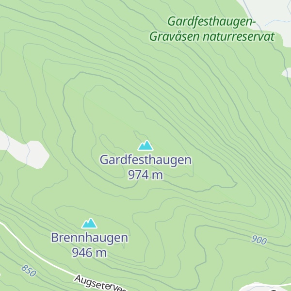 Map of Gardfesthaugen