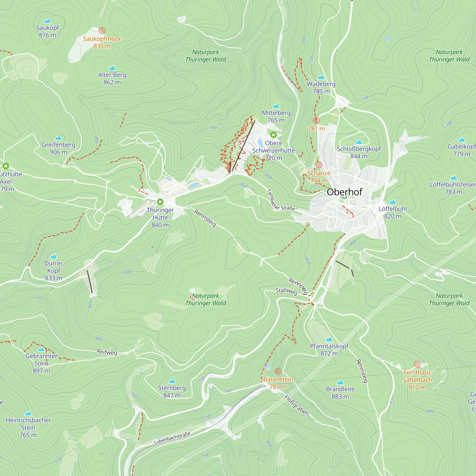Kutscherhütte map