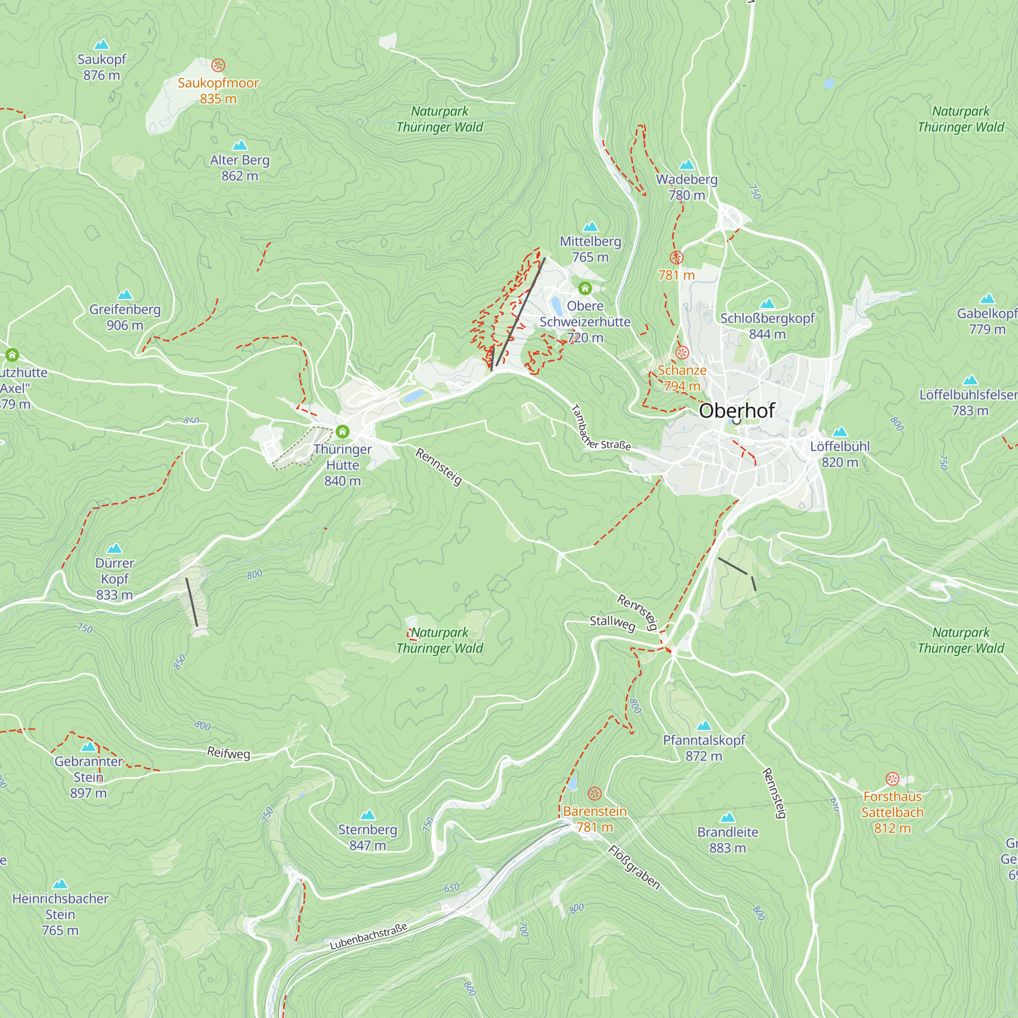 Kutscherhütte map