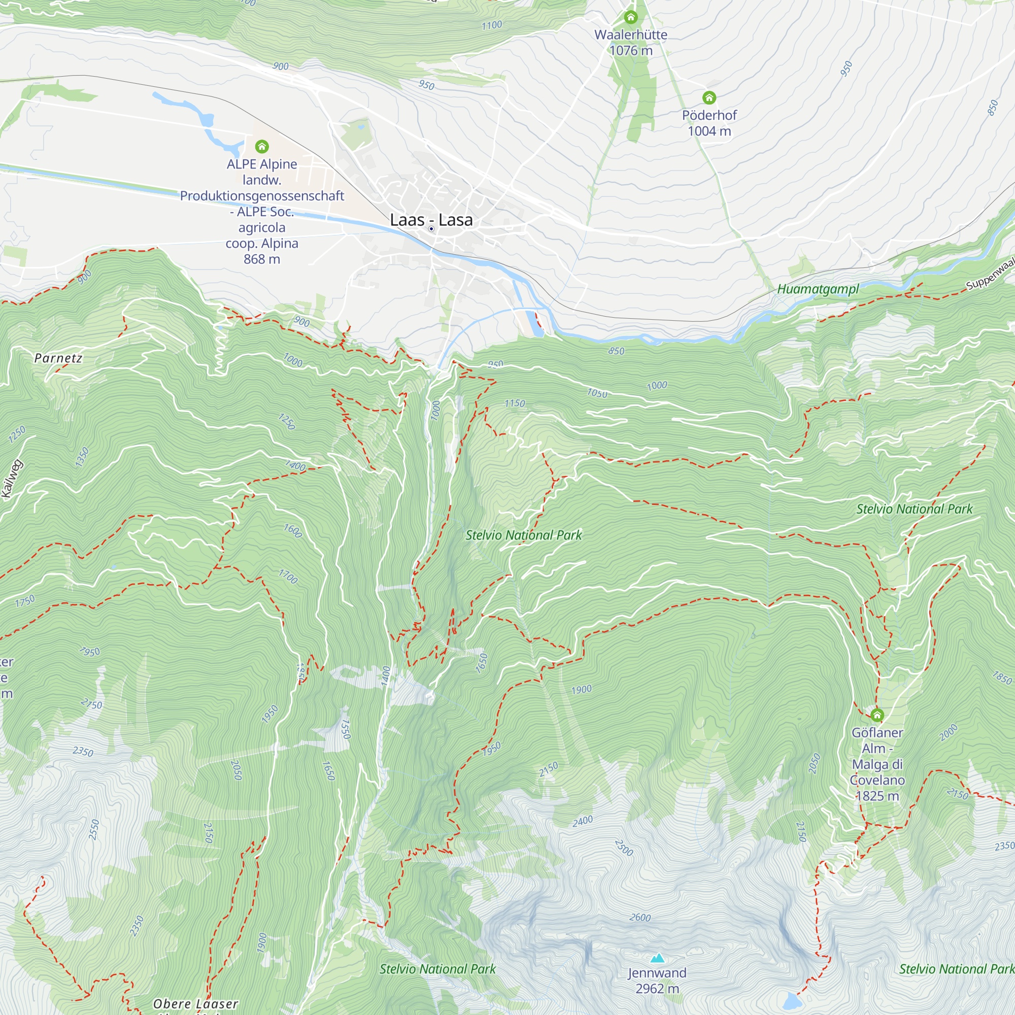 Hofschank Obertarnell map