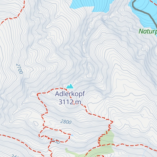 Map of Vorderer Schmied