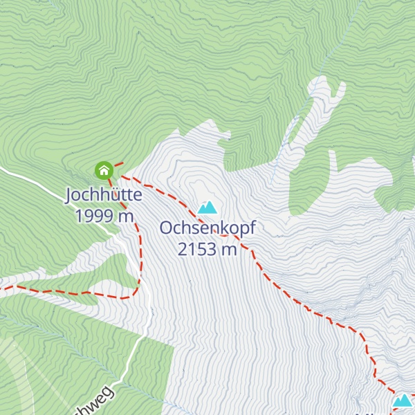 Map of Ochsenkopf